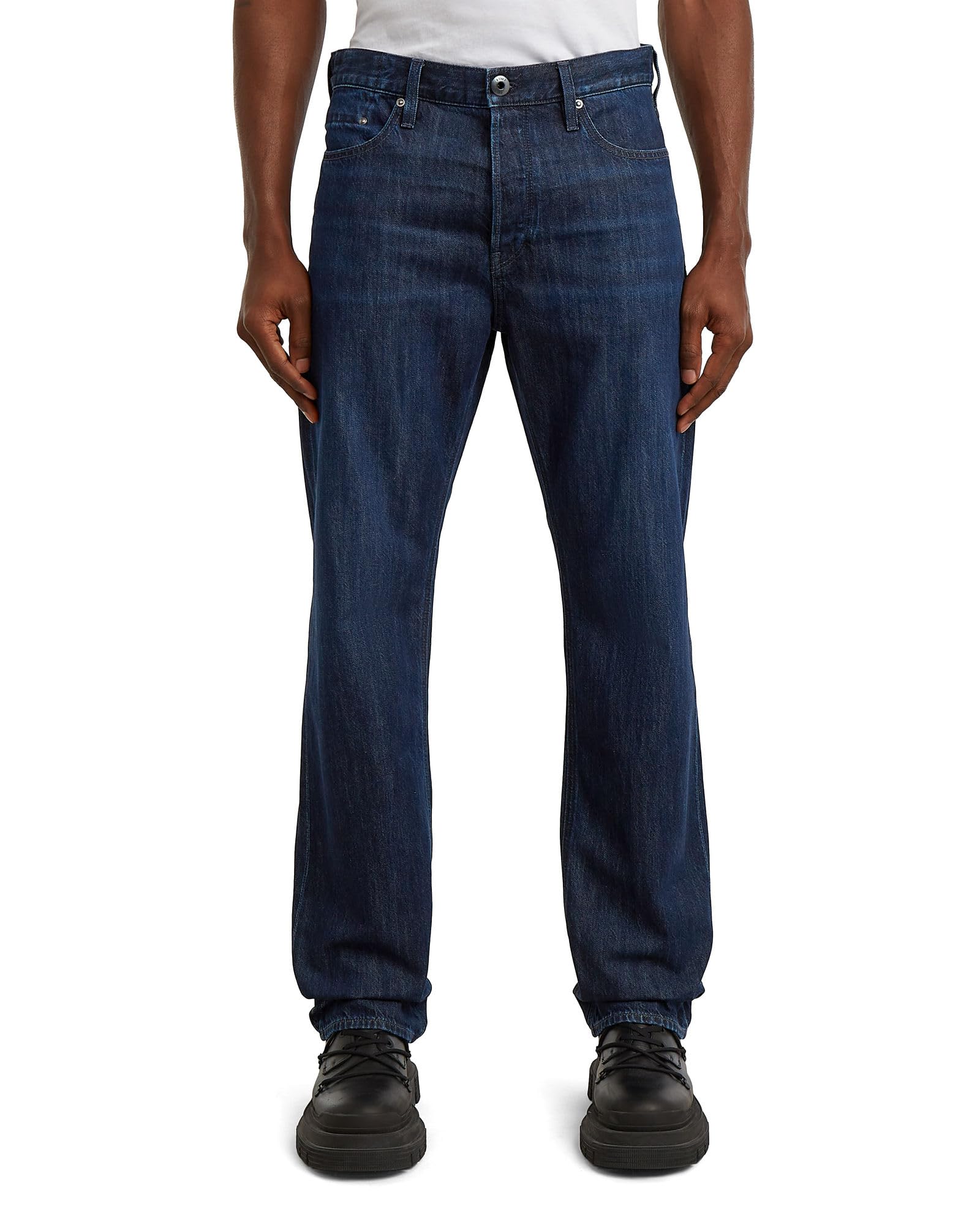 G-STAR Men's Dakota Regular Straight Jeans, Blue (worn in midnight D23691-D536-G845), 34W / 30L