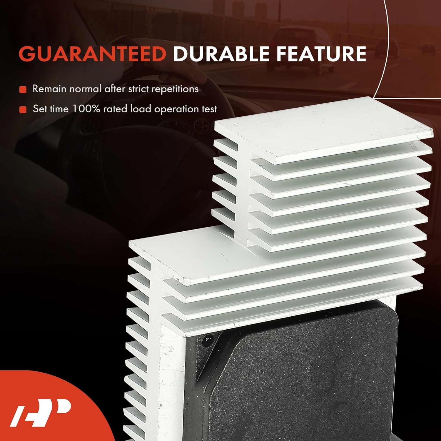 A-Premium Front HVAC Blower Motor Resistor Compatible with Toyota 4Runner 1997-2002, Sequoia 2001-2007, Solara 1999-2003, Sienna 2000-2001 & Lexus ES300 1997-2001, GS300 2000-2001