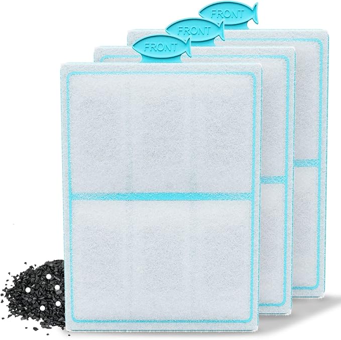 Pawfly 3 Count PFL Filter Cartridges Refill for Top Fin