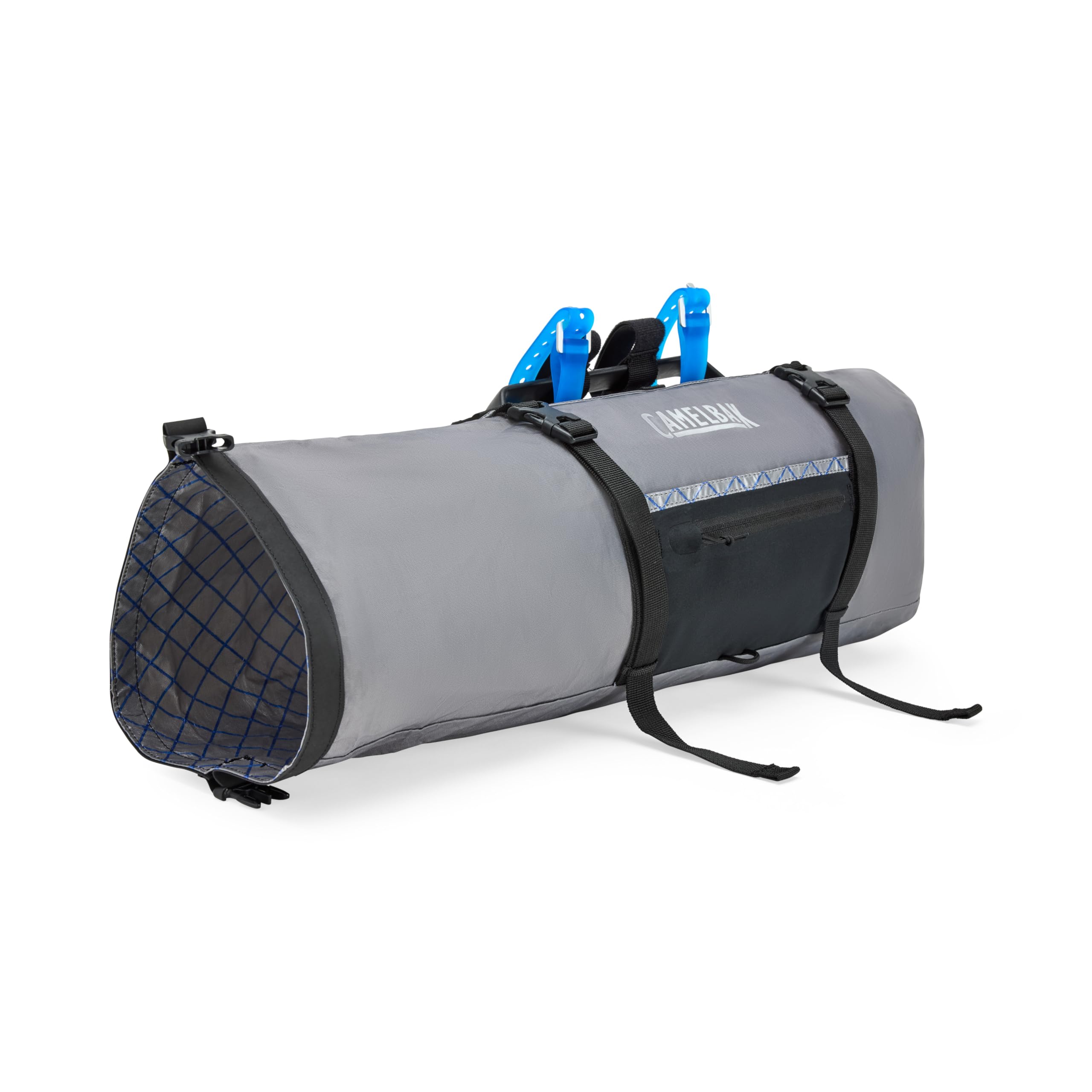 CamelBak M.U.L.E. 9 Bikepacking Waterproof Sideload Handlebar Pack - for Tents and Gear, Wolf Grey