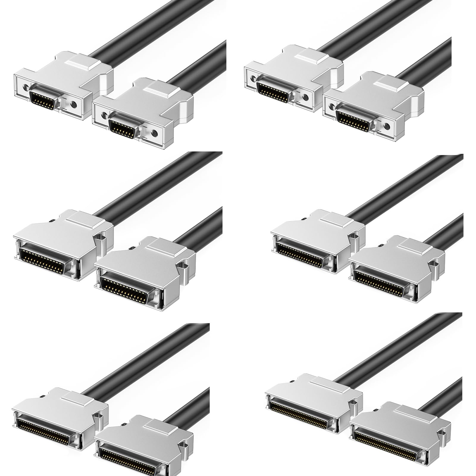 Cable SCSI de PVC de alta calidad SCSI hembra pin chapado en oro para transmisión de datos estable SCSI cable del escáner SCSI cable del quemador SCSI