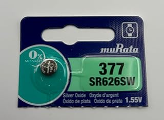 【ムラタ】村田 sr626sw 377 (1個)酸化銀電池 ボタン電池 時計用ボタン電池 【他】日本製 海外向けパッケージ