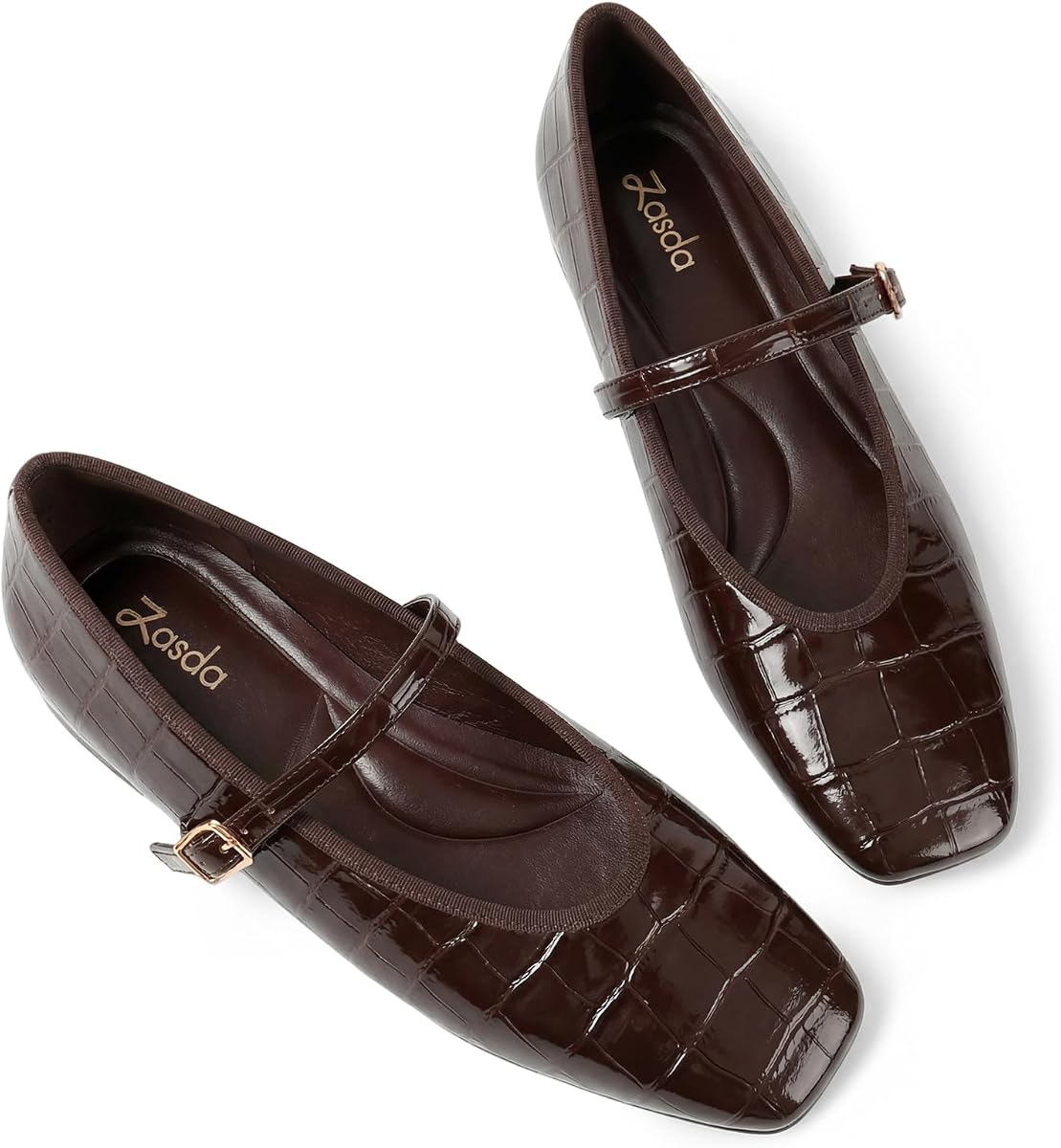 Flats for Women Comfortable Dressy Mary Jane Ballet Flats