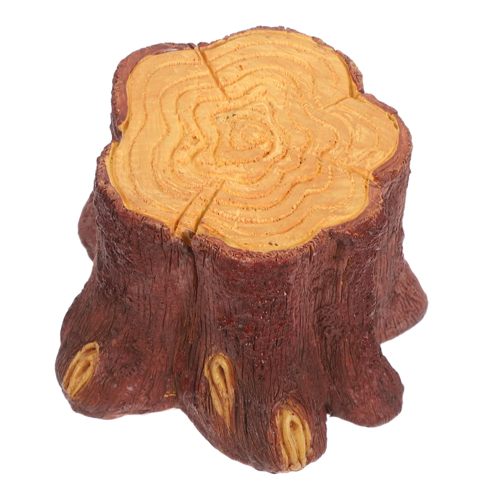 Alipis 1.5w Lampada LED in Resina Forma di Albero Lampada da Tavolo Effetto Fiamma Artificiale Luce USB da Tavolo per Decorazioni Festive e Notturne Luce Finta di Fuoco per Uso Interno