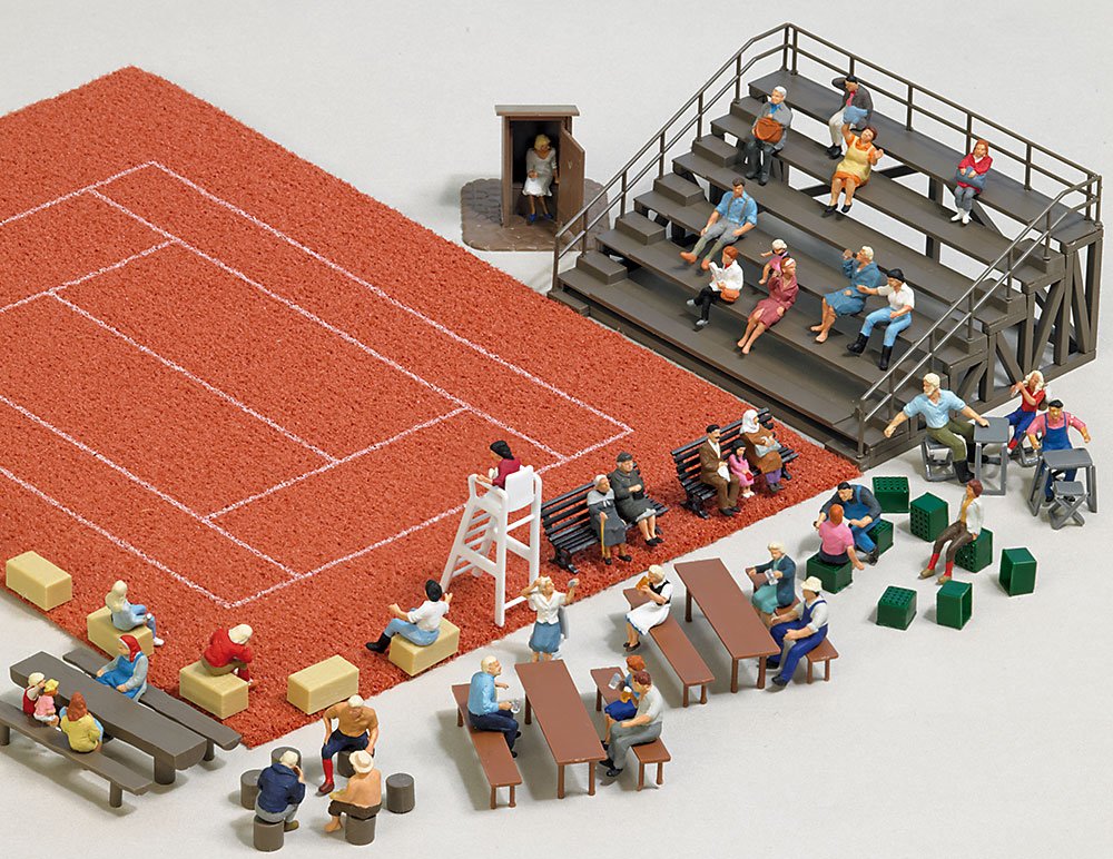 Busch 1142 Assorted Seats Set HO Scale Scenery Kit