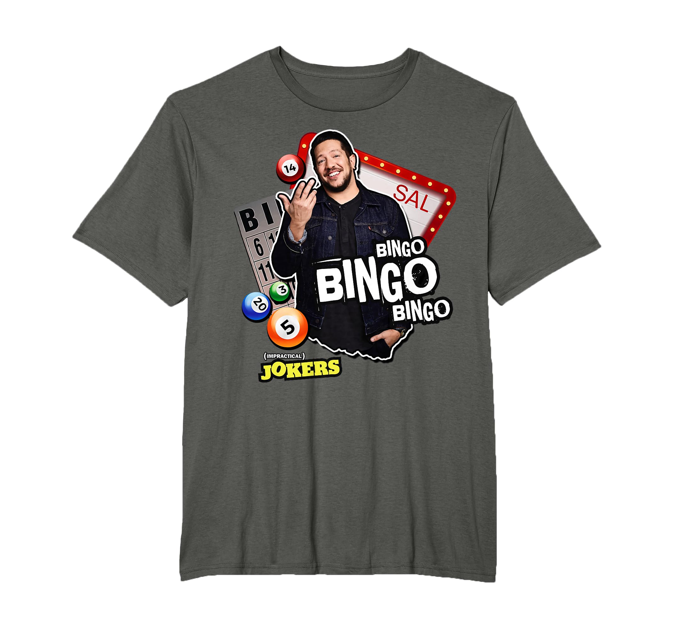 Funny Sal's Bingo Punishment Impractical Jokers T-Shirt