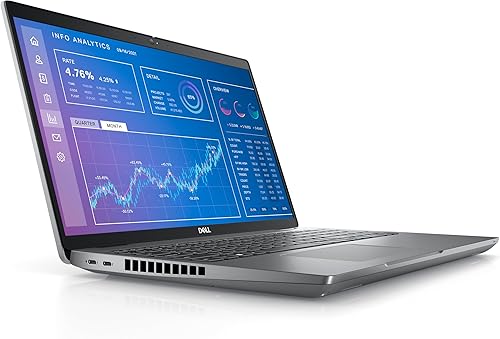 Miniatura 3 de Dell Precision 3571 3000 Mobile Workstation (15.6" FHD, Intel 14-Core i7-12800H, 32GB DDR5 RAM, 1TB SSD, NVIDIA T600) Business Laptop, Backlit