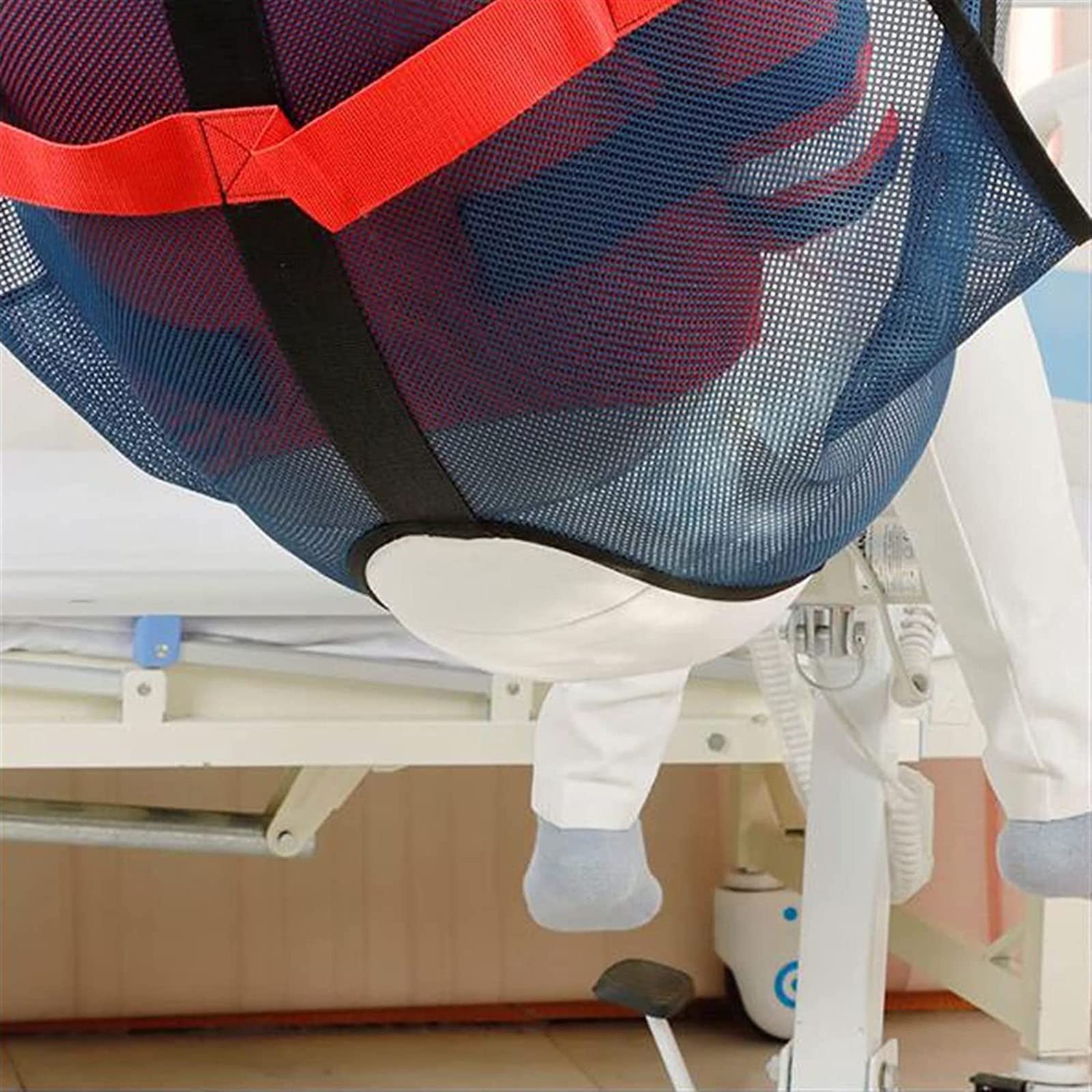 CEEBUS Grúa de Paciente Arnés de elevación de Todo el Cuerpo para Pacientes arnés de elevación de inodoros arnés de piernas divididas para Ancianos y Personas con Movilidad Reducida (Color : B)