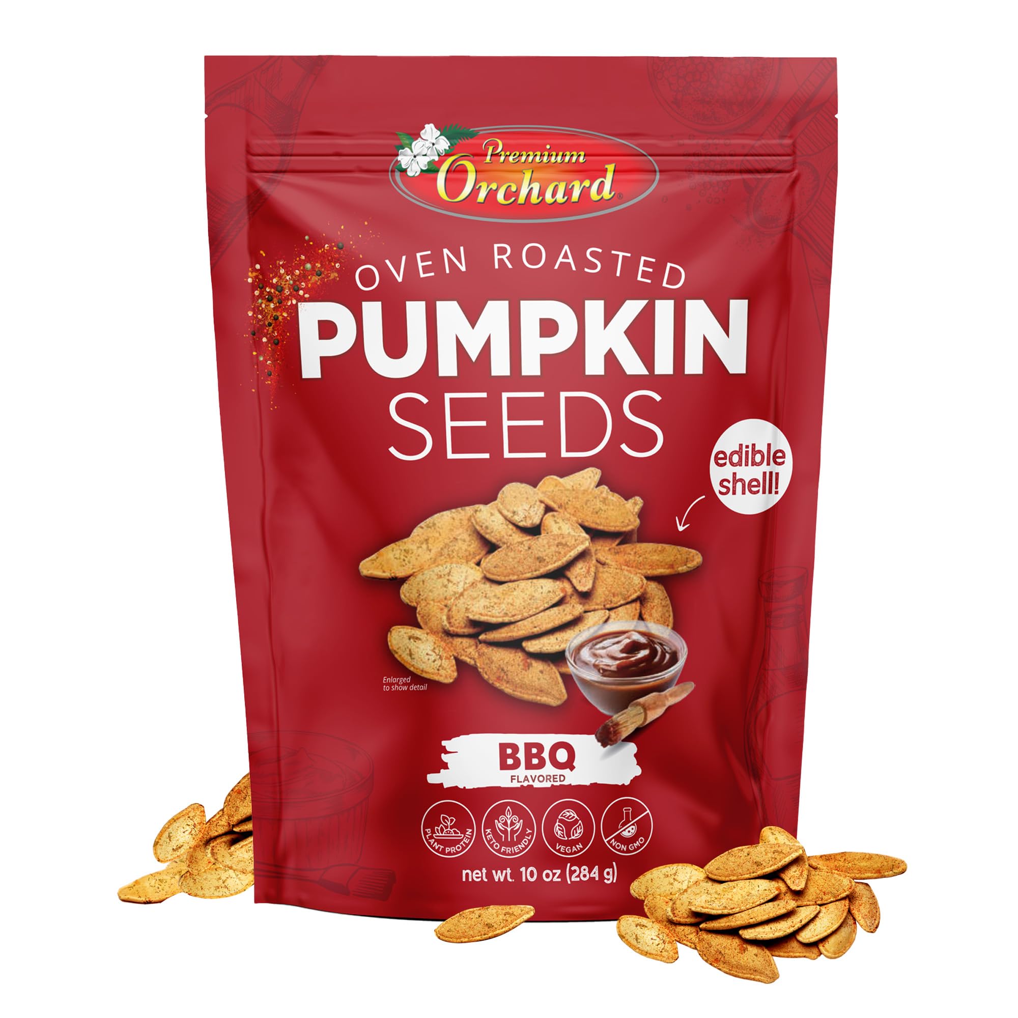 Amazon.com : PREMIUM ORCHARD Flavored Pumpkin Seeds Oven Roasted