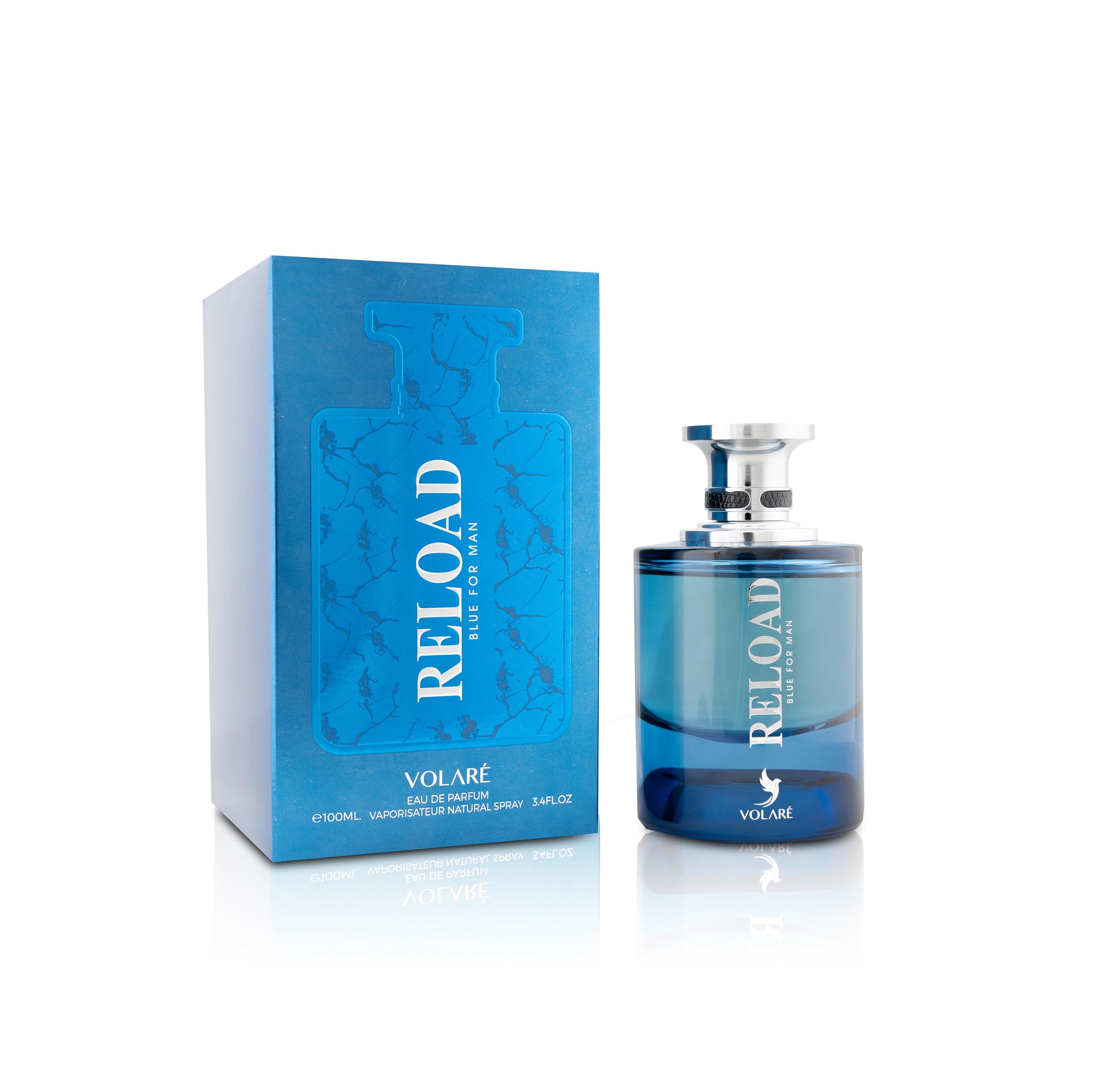 VOLARÉ RELOAD BLUE FOR MAN Eau De Parfum 100ml by
