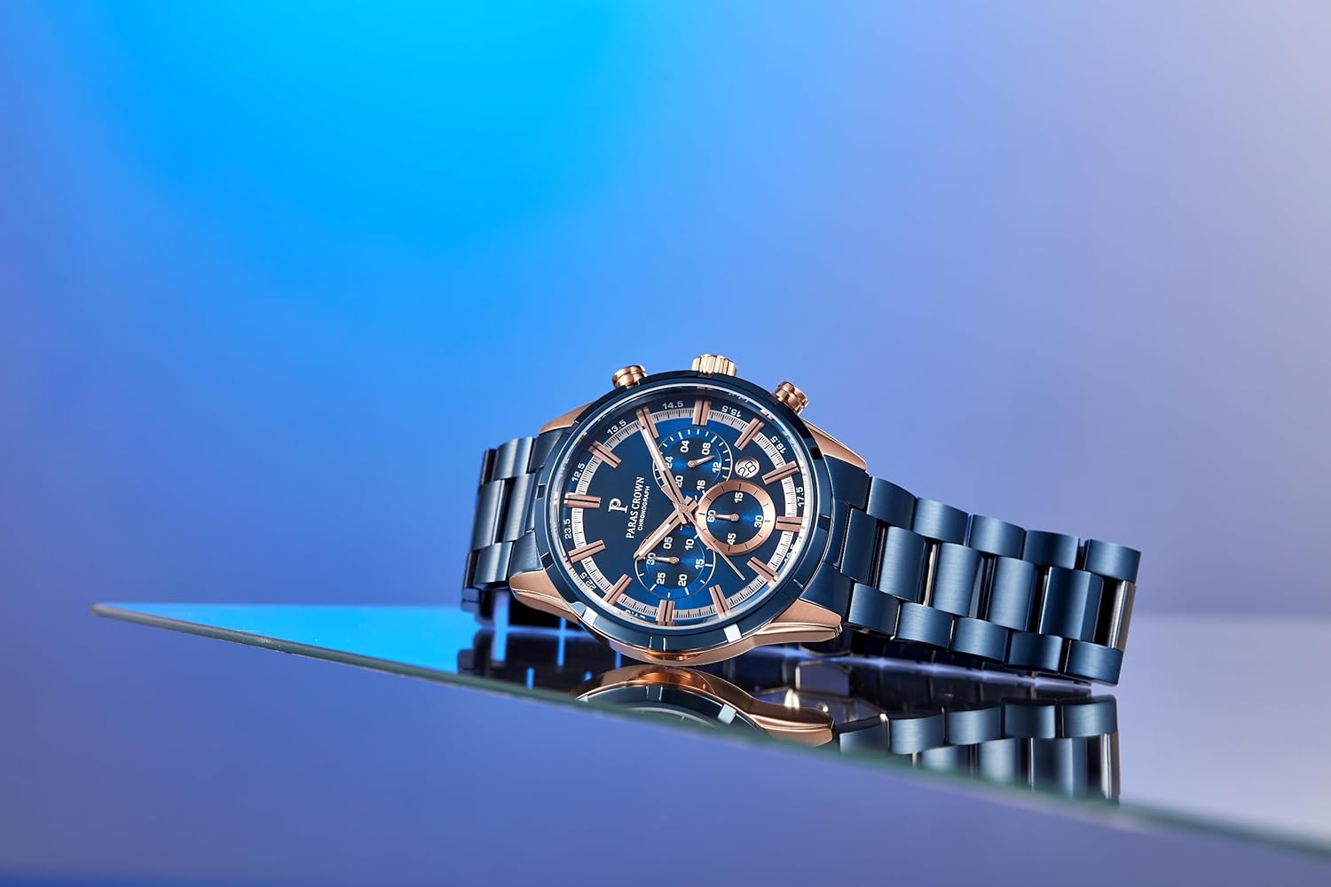 Mens Watches Fashion Luxury Quartz Waterproof Chronograph Wrist Watches for Men Silicone Strap Stainless Steel Case - Image 9