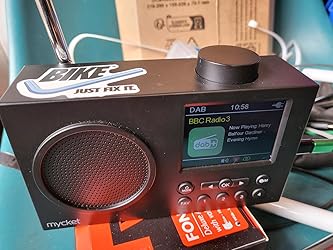 Mycket DAB Radio Portable, DAB Plus Digital Radio with Bluetooth, USB ...