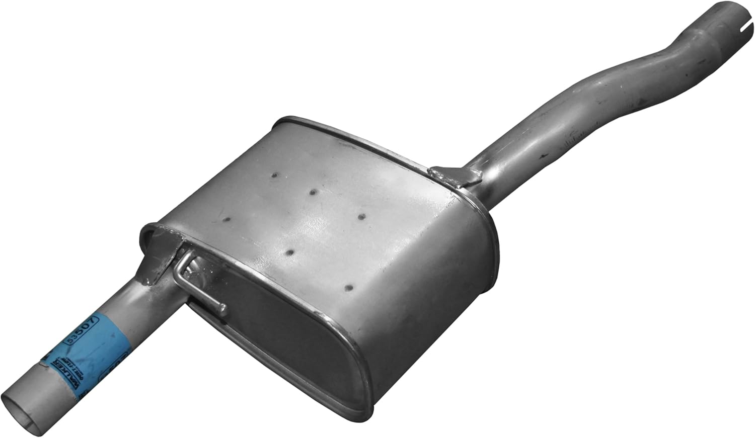 Walker Quiet-Flow 53507 Direct Fit Exhaust Muffler Assembly 2" Inlet (ID) 2" Inlet (OD) 2" Outlet (OD) for Ford Focus