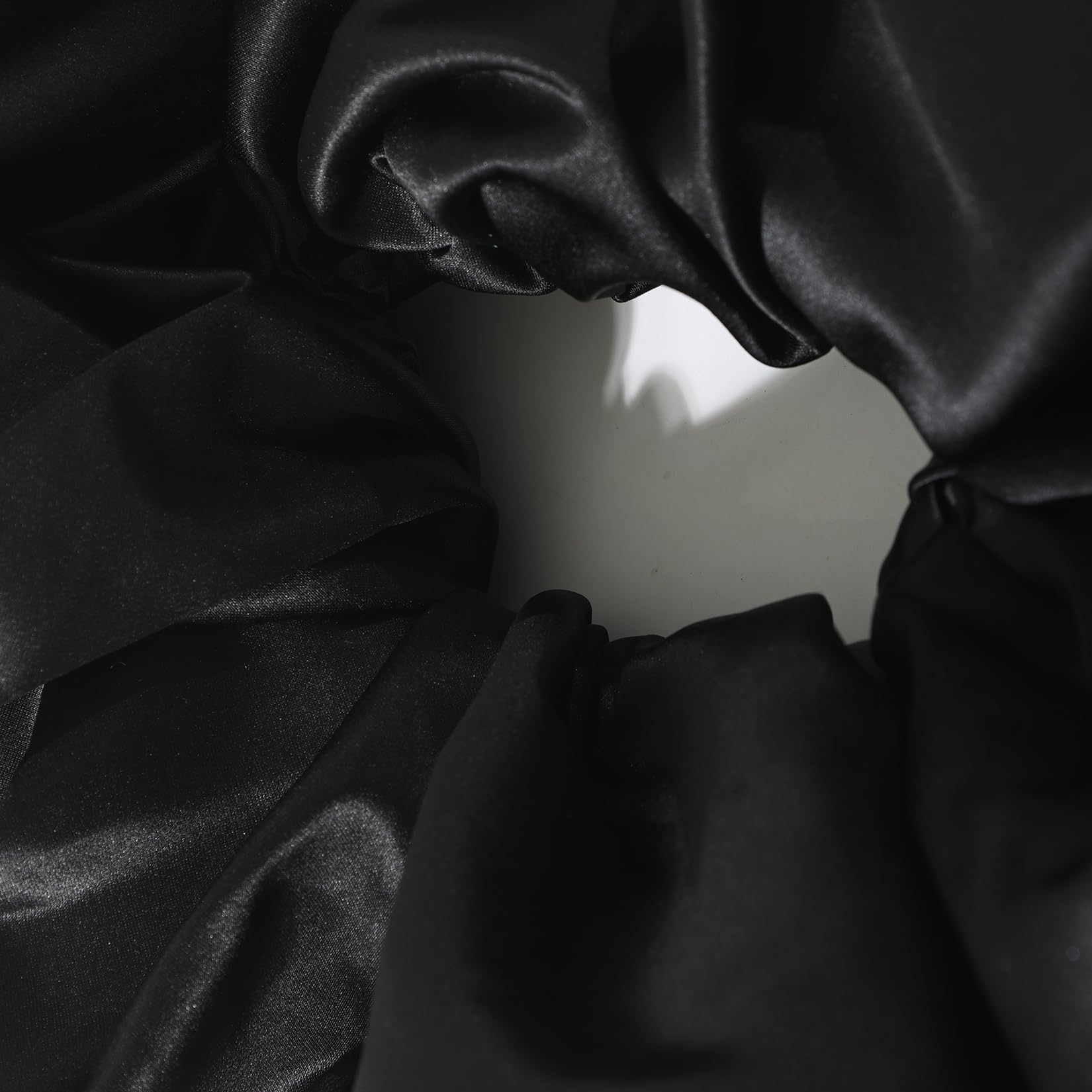 Mantello in raso con maniche a sbuffo scialle da sposa increspato bolero avvolgente per abito da sposa copertura up
