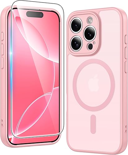 Miniatura 1215 de Fntcase Funda para iPhone 15 Plus y 14 Plus de 6.7 pulgadas, magnética, a prueba de golpes de grado militar, antiamarilleo, delgada, protectora