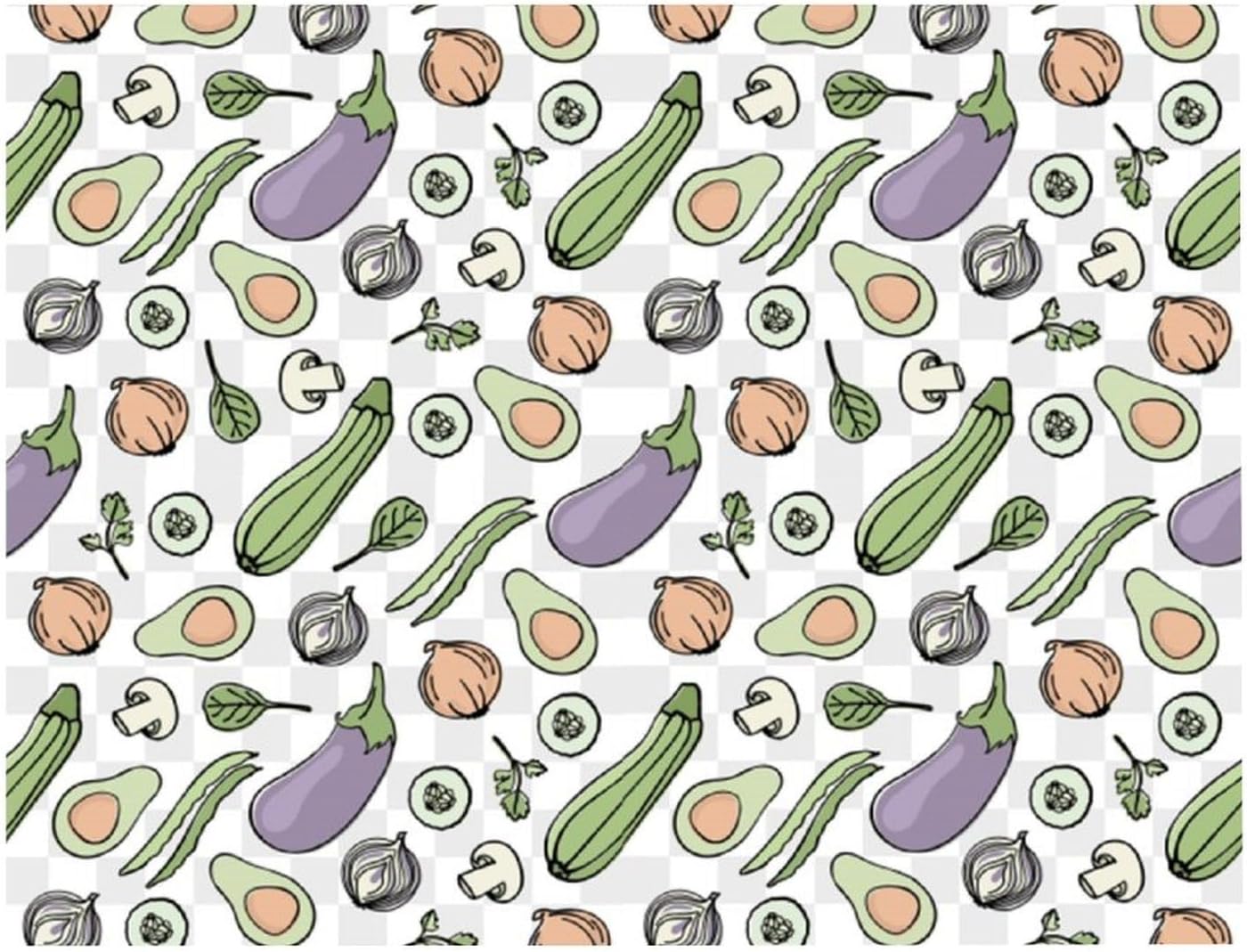 Vegetarian Printed Diamond 5D Painting Kits DIY Full Drill Crafts for Home Wall Decor 16x20 Inch Blackwood 50 * 40cm