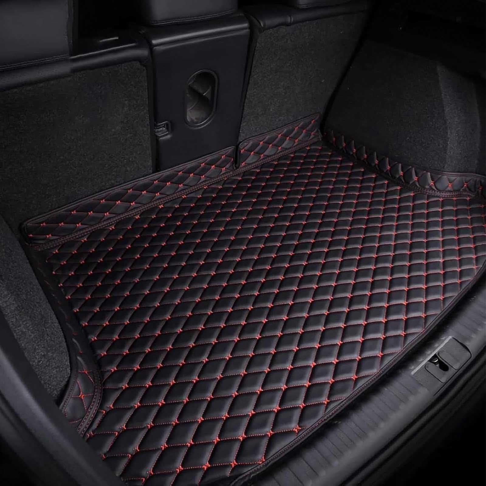 Alfombrillas de maletero de cuero de alta gama para Porsche Macan EV 2024-2025