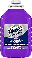Fabuloso Professional Lavender All-Purpose Cleaner & Degreaser, 1 Gallon - 2X Concentrated, No-Rinse Grease Remover