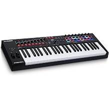 M-Audio Oxygen IV - USB Keyboard and Pad MIDI Controller with Responsive Buttons VIP 3.0 Ableton Live Lite SONiVOX Twist Xpand2