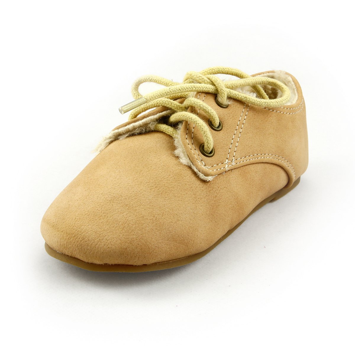The Doll Maker Shearling Oxford - FBA1511113E-6 Tan