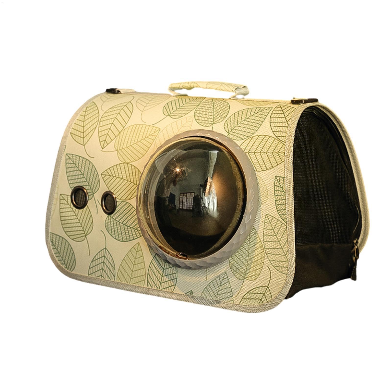 Mochila de transporte para gatos y perros pequeños: bolso bandolera de viaje transpirable