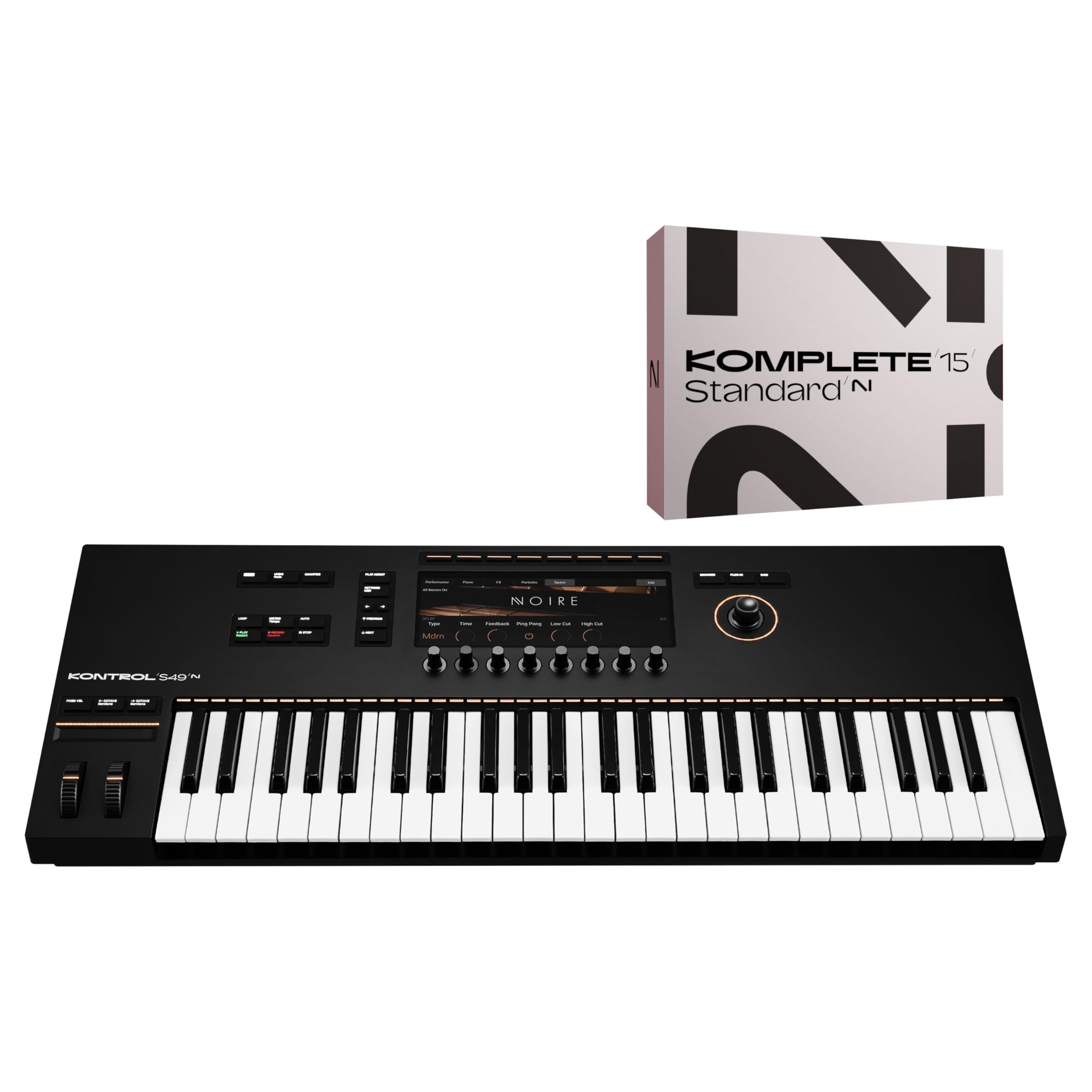 Native Instruments K-S49 MK3 & Komplete 15 - Midi Keyboard-Set