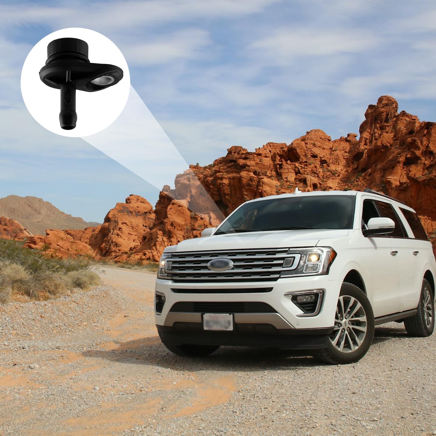 Vacuum Pump Valve Replacement Brake Vacuum Pump Valve CM5G2A451FA 1867424 for Cars Automotive Check Repair