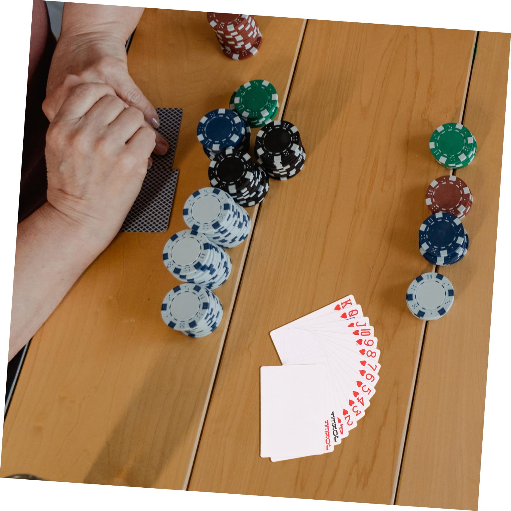 Alasum 5juegos De Póker Papel para Tarjetas Blank para Imprimir y Entretenimiento