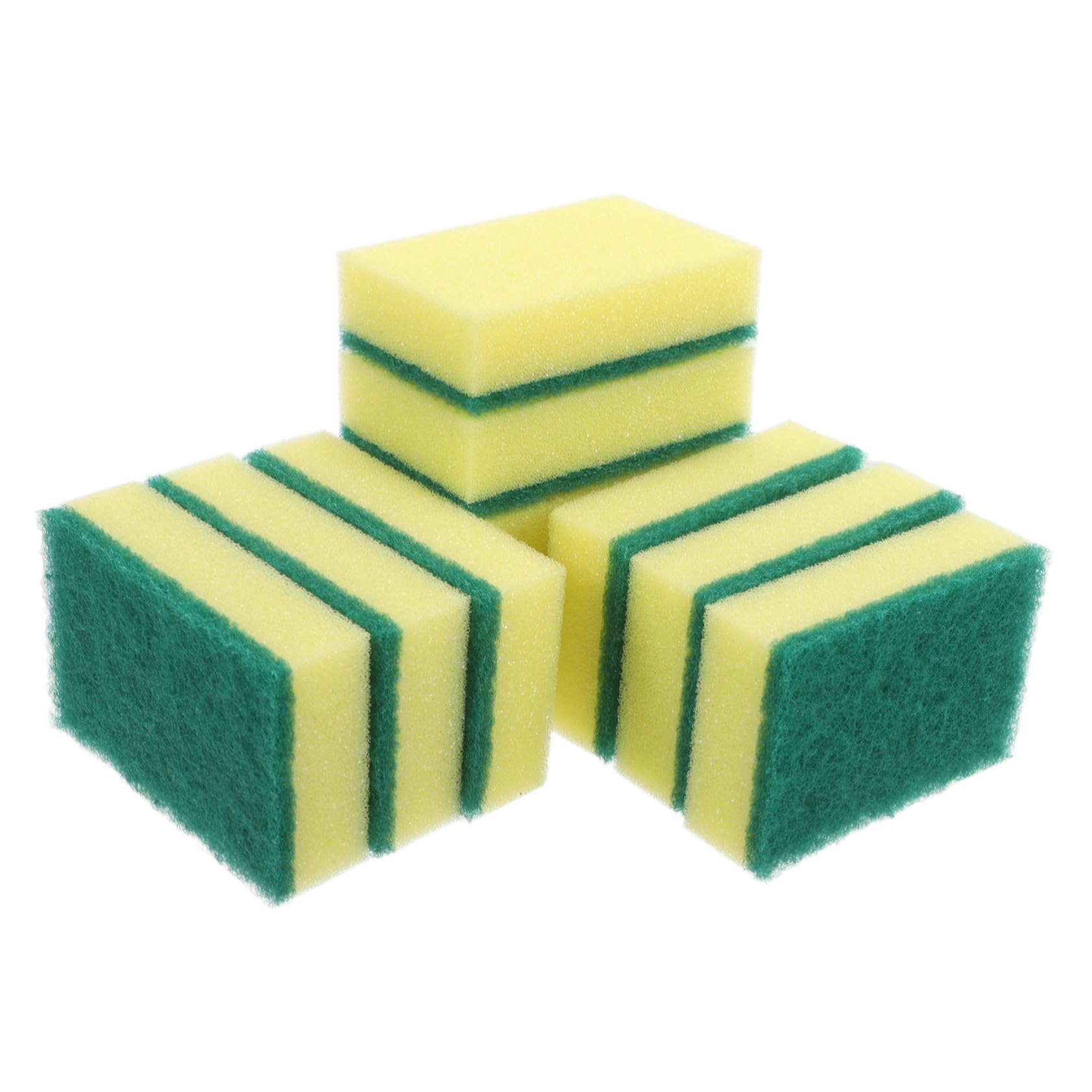 Hemobllo Spugne Abrasive da Cucina e Spugna da Lavandino 100 Pezzi in Materiale Spugnoso Resistente, senza Sostanze Chimiche, per Pulizia Pentole, Piatti e Superfici Cucina, per Uso