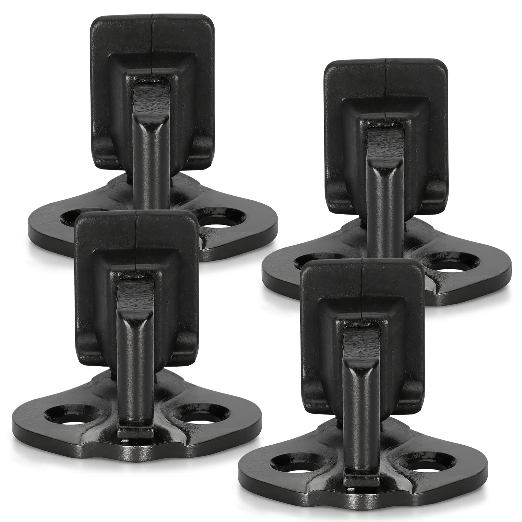 Door Lock Striker Pin Fit for Ford F150 F250 F350 1999-2016 Single Cab or Crew Cab with Rubber Bushing,May Be Fits F150 F250 F350 1999-2016- Latch Mechani Replace# 9L3Z-1522008-A 9L3Z1522008A - 4PCS