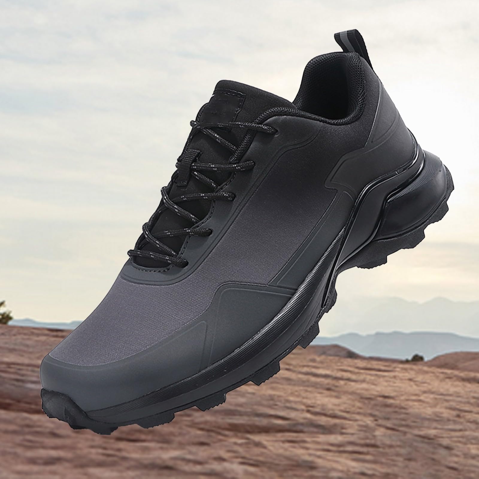 Scarpe sportive da uomo, leggere, da jogging, traspiranti, in rete