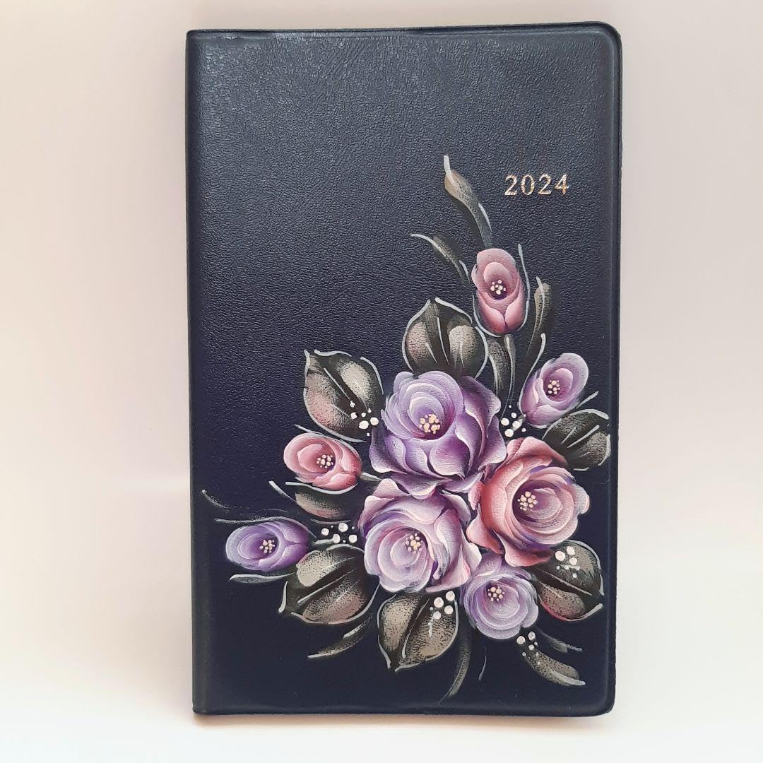 Amazon.co.jp: 2024年スケジュール帳 A6 10月始まり トールペイント 