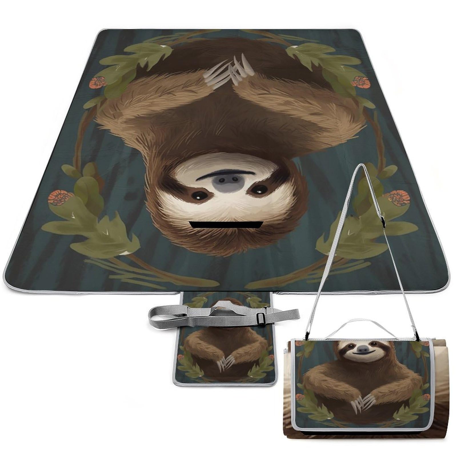 Couverture de plage paresseux imperméable pour vos sorties parc et camping