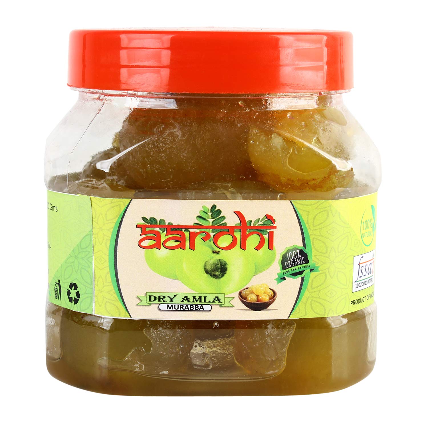 AAROHI Homemade and Mothermade Organic Sweet Amla Murabba (500 Grams) (B09S36P7DB) Amazon Price History, Amazon Price Tracker