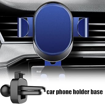 Ball Head Phone Holder 17mm, Car Dashboard Mount, Phone Holder Rotatable Stand, Dashboard Mount Base Anti-Skid Fixed Air Vent Stand for Car Kelphone Holder Accessories Automotive Accessories, Press