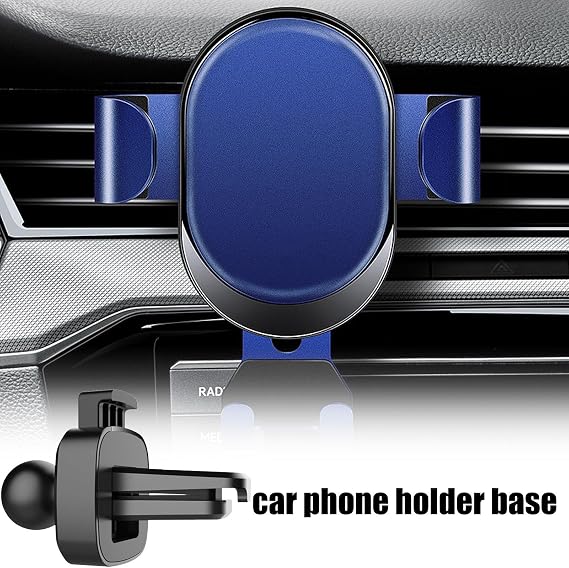 Ball Head Phone Holder 17mm, Car Dashboard Mount, Phone Holder Rotatable Stand, Dashboard Mount Base Anti-Skid Fixed Air Vent Stand for Car Kelphone Holder Accessories Automotive Accessories, Press