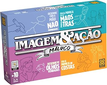 Jogo Imagem & Ação Maluco Grow - 36x37cm