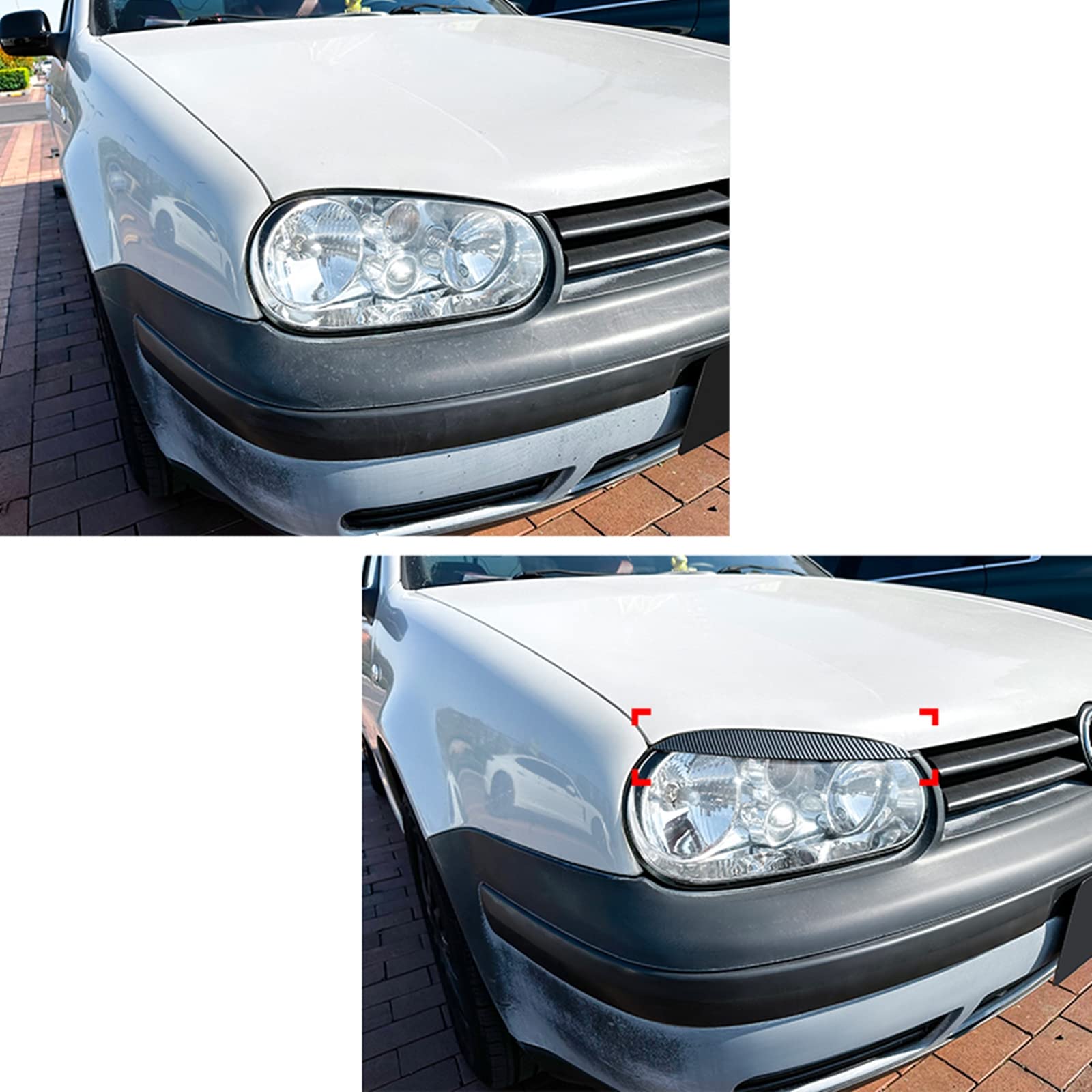 Copertura per sopracciglio e palpebre per VW Golf 4 MK4 1997-2006