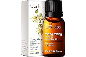 Gya Labs Ylang-Ylang Essential Oil Organic - Pure Essential Oils for Diffuser