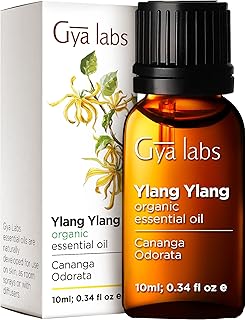 Gya Labs Ylang-Ylang Essential Oil Organic for Diffuser - 100% Natural Organic Ylang Ylang Essential Oil for Skin - Ylang ...