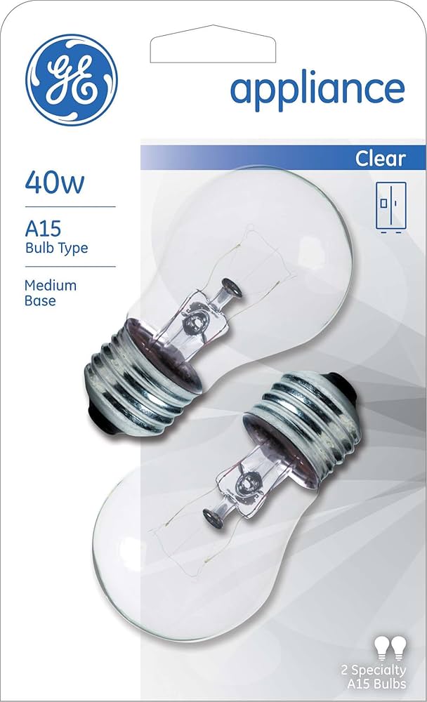 Amazon.com: GE Lighting 76579 Appliance 40-Watt, 415-Lumen A15