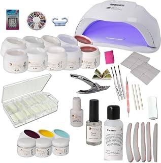 Introduction Kit Nail Opener Starlight Studio Includes UV LED Combination Device, Nail Accessories - Nail Art - Starter Set - UV Gel Kit