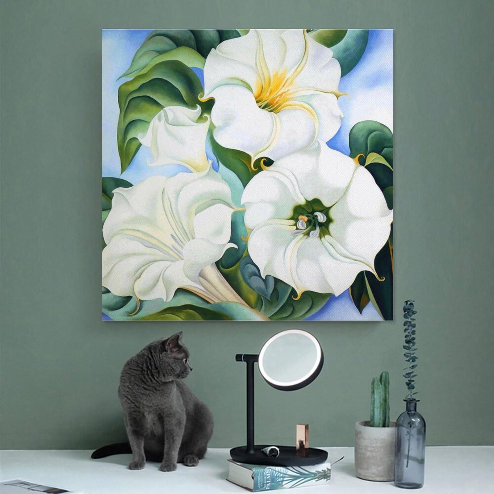 Amazon.co.jp: Georgia Okeeffeジョージア・オキーフ《Jimson Weed