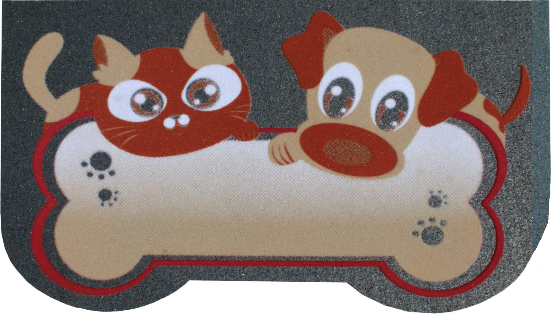 Zerbino Ingresso TREND In Gomma Floccata 40x70 Cm - Antiscivolo E Made In Italy