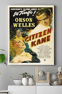 Postermanya (pster15625) Citizen Kane Film Afişi Kanvas Tablo 50 x 70