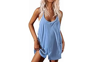Women's Summer Casual Sleeveless Rompers: Beach Style