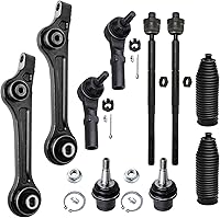 Vista 146 de Detroit Axle - Kit de suspensión delantera RWD de 10 piezas para Chevy GMC Silverado Sierra 1500 1999-2006, 2 brazos de control superior, 2 rótulas
