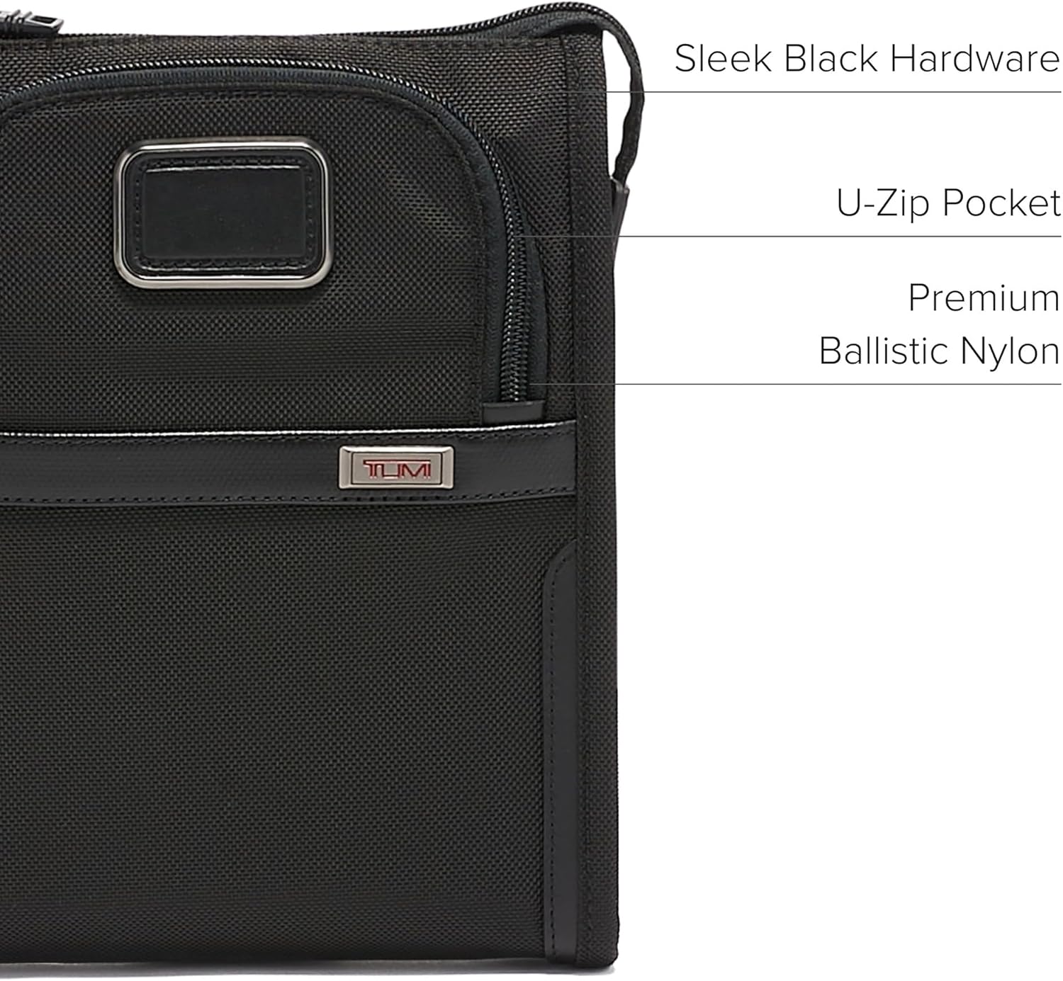 TUMI - Alpha Pocket Bag - Small Travel Crossbody Bag - Shoulder Bag for Men & Women
