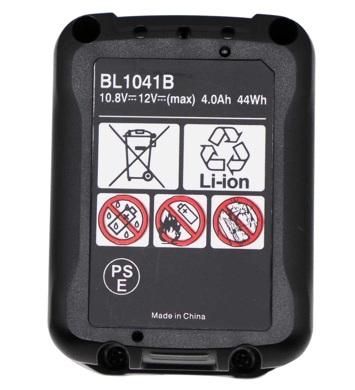 2X BL1040B Batterie 4,0Ah BL1021B BL1016 BL1041b Compatible pour DF031D DF0331D TD110D JR103D HSS01D HSS01D HP332D DC10SB DC10WB 19710-1 Chargeur (12V 4000mAh)