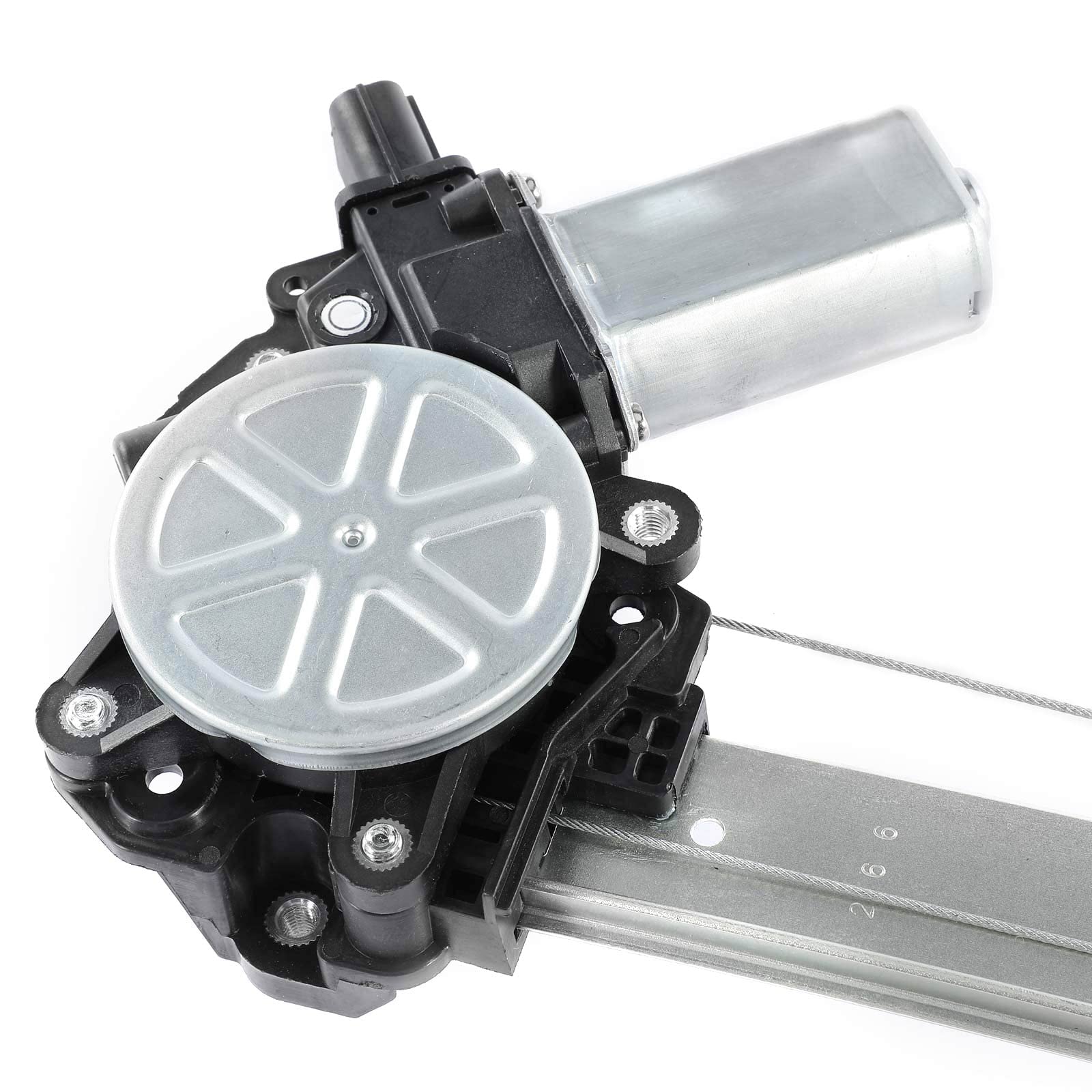 A-Premium Electric Power Window Regulator with 6-Pin Motor Compatible with Honda Pilot 2009 2010 2011 2012 2013 2014 2015, Sport Utility, Front Left Driver Side